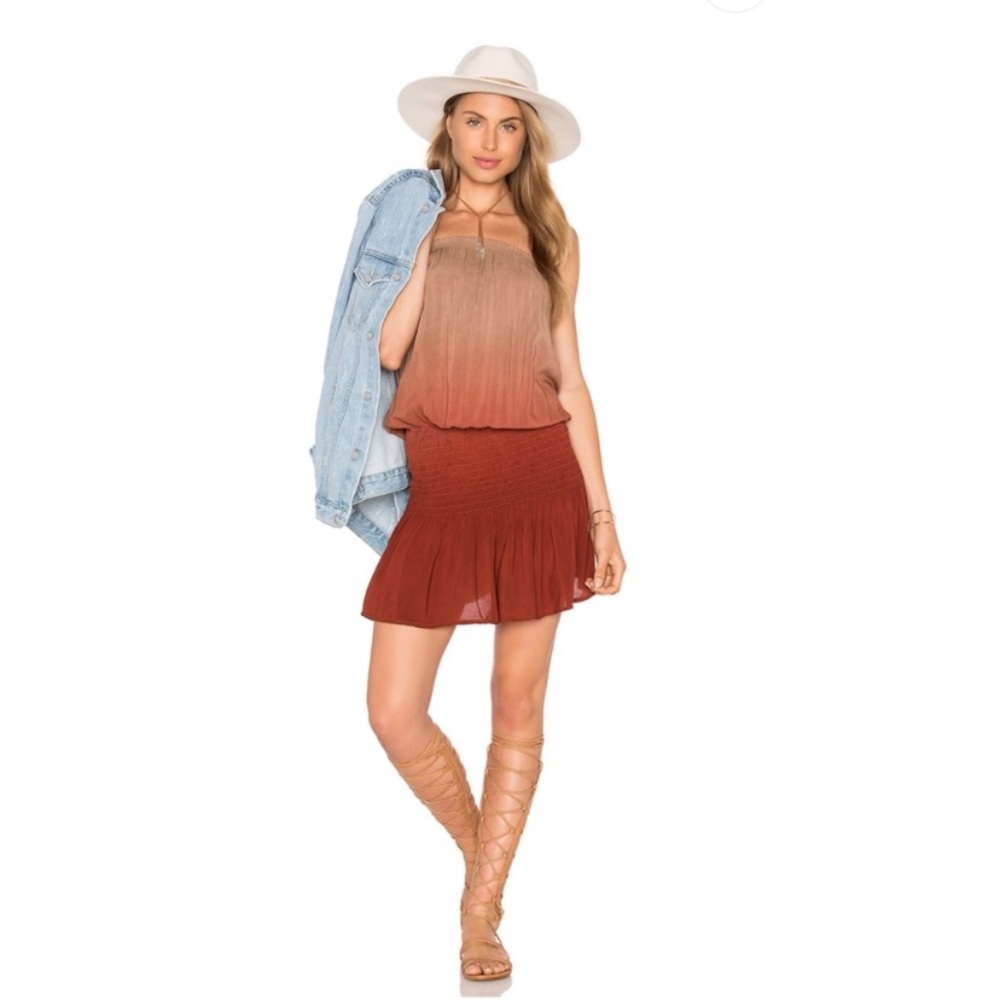 Blue Life Good Karma Mini Dress In Blue Ombré